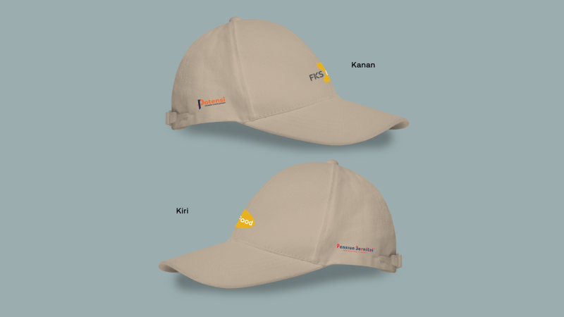 topi samping